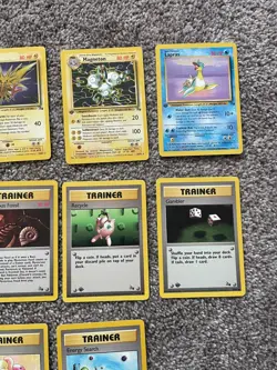 Pokemon 10 Card Lot 1st Edition Fossil Non Holo Rares NM - Image 4