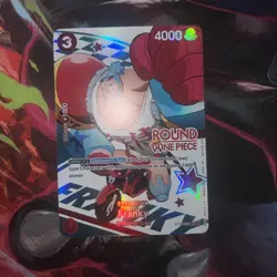 Round 1 One Piece Franky Promo English TCG Card ST21-011 Free Ship - Image 1