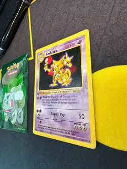 Pokemon Card Kadabra 32/102 Base Set 1st Edition Shadowless 011🔥LP MP +🔥 - Image 3