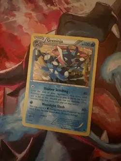 Pokemon TCG Greninja Card 40/122 Cracked Ice Holo Promo Breakpoint 2016 NM - Image 1