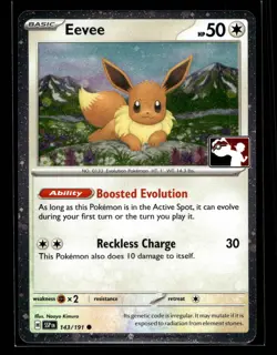 Eevee Common Prize Pack Series Cards 143/191 NM - Image 1