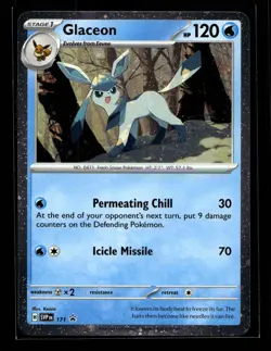 Glaceon - (Cosmos Holo) Promo SV: Scarlet & Violet Promo Cards 171 NM - Image 1