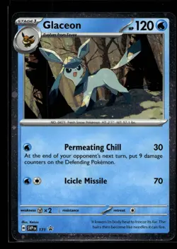 Glaceon - (Cosmos Holo) Promo SV: Scarlet & Violet Promo Cards 171 NM - Image 1