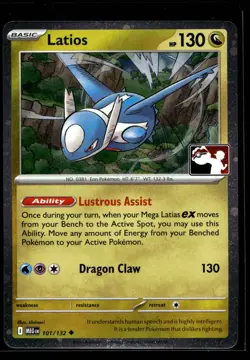 Latios - Uncommon Prize Pack Series Cards 101/132 NM - Image 1
