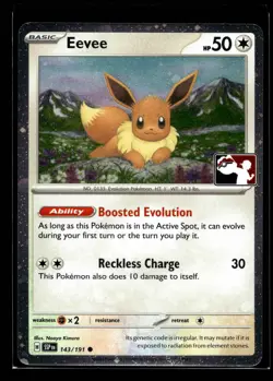 Eevee Common Prize Pack Series Cards 143/191 NM - Image 1