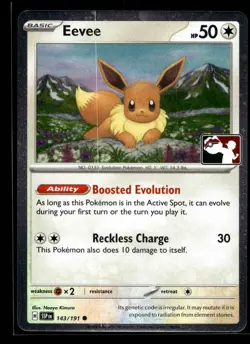 Eevee Common Prize Pack Series Cards 143/191 NM - Image 1