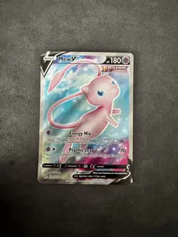 Pokemon TCG Mew v Fusion Strike Holo Full Art Ultra Rare Card 250/264 - Image 3