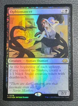 Foil - Ophiomancer - 276 - Modern Horizons 3 - NM MH3 MTG Magic Card - Image 1