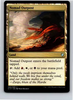 Magic the Gathering Nomad Outpost Commander 2017 MTG Free Shipping! - Image 1