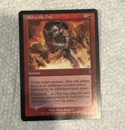Wizards of the Coast MTG Seize the Day Odyssey English Foil Rare #207/350 - Image 1