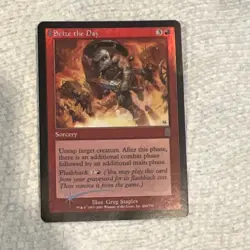Wizards of the Coast MTG Seize the Day Odyssey English Foil Rare #207/350 - Image 2
