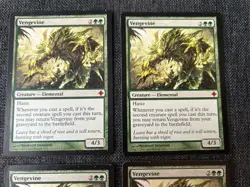 4X EX Vengevine Rise Of The Eldrazi MTG Magic The Gathering - Image 3