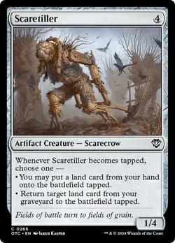SCARETILLER x4 mtg NM-M Commander Outlaws of Thunder Junction 4 Common - Image 1