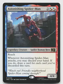 Astonishing Spider-Man 740 Commander: Marvel Super Heroes MTG NM - Image 1