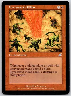 Pyrostatic Pillar 100 Uncommon Scourge Magic: The Gathering Lightly Played - Image 1