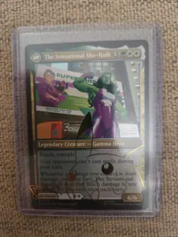 Magic: The Gathering Marvel Jennifer Walters Foil Mythic Rare #0018 MTG MSH - Image 2