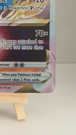 Pokemon TCG Lucario VSTAR SWSH214 Black Star Promo Card Jumbo - Image 4