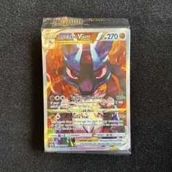Pokemon TCG Lucario VSTAR SWSH291 Promo Holo Full Art SEALED - Image 1