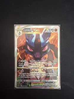 Pokemon TCG Lucario VSTAR SWSH291 Promo Card Crown Zenith Mint Condition - Image 1