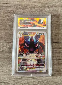 🔥 Pokemon TCG Lucario VSTAR SWSH291 Holo Promo Card Mint Ace 9 🔥 - Image 1