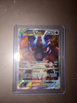 Pokemon TCG Lucario VSTAR SWSH291 Crown Zenith Promo - Image 1