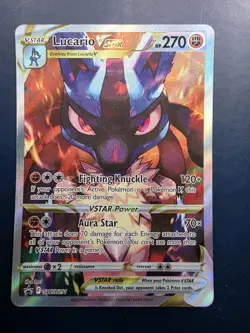 Nintendo Pokemon TCG Lucario VSTAR Holo Promo SWSH291 English 2023 - Image 1
