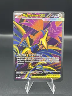 Pokemon TCG: Mega Skarmory ex 106/088 Me03: Perfect Order Holo - Image 1