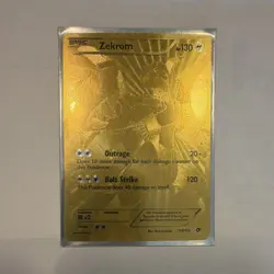 Zekrom Secret Rare Full Art Holo Plasma Blast 115/113 English 2013 - Image 1