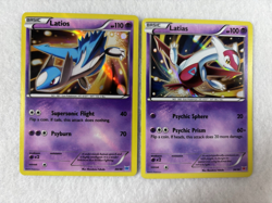 Pokemon Latios 30/30 & Latias 30/30 Holo Rare Promo Card Lot Black Star XY - Image 1