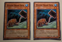 2x Poison Draw Frog - CRV-EN028 - Common 1st Edition LP - Yugioh - Image 1