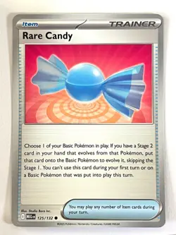 Rare Candy 125/132 Common Mega Evolution - Pokemon TCG - Pack Fresh Near Mint NM - Image 1