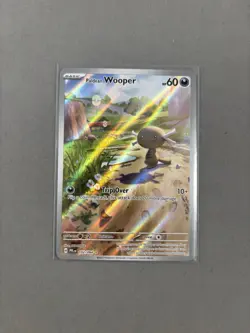 Paldean Wooper 102/094 NM Phantasmal Flames Illustration Rare Pokemon - Image 1