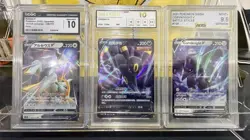 5 Graded Pokemon Slab Lot CGC AGS NXR Gem Mint Arceus Umbreon Aerodactyl - Image 2