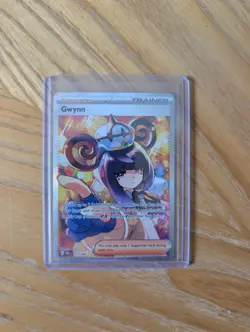 Gwynn 119/084 SIR Near Mint/Mint Pokemon TCG Mega Evolution: Pitch Black - Image 1