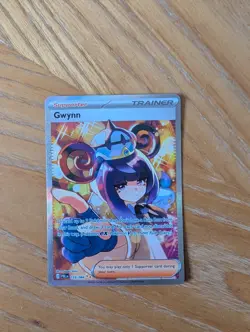 Gwynn 119/084 SIR Near Mint/Mint Pokemon TCG Mega Evolution: Pitch Black - Image 2