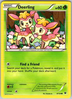 Deerling 8/124 Common Fates Collide Near Mint - Image 1