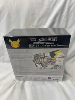 Celebrations 25th Pokemon Center Exclusive Elite Trainer Box (ETB) CLEAN - Image 4
