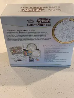 Pokemon TCG Sword & Shield Brilliant Stars Elite Trainer Box Arceus English 8 - Image 3