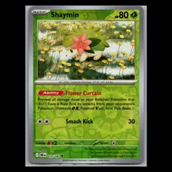 Destined Rivals - Shaymin - 010/182 - Reverse Holo - TCG Pokemon Card - Image 1