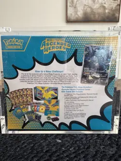 Ascended Heroes ETB Pokemon Center Exclusive New Sealed TCG With Acrylic Case - Image 4