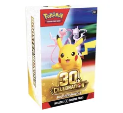 PRESALE Pokemon TCG 30th Anniversary Booster Bundle - Confirmed Preorder - Image 1