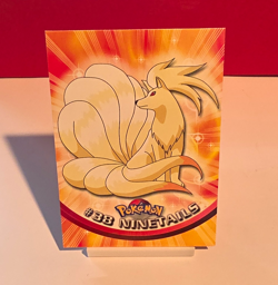 Topps Pokemon TCG Ninetales #38 TV Animation Edition Regular English - Image 1