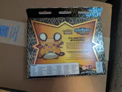 Pokemon TCG: Shining Fates Mad Party Pin Collection Dedenne - Image 2