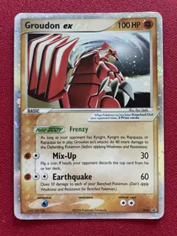 Nintendo Groudon ex 038 Pokemon Promos Holo Promo EX 2006 English - Image 1