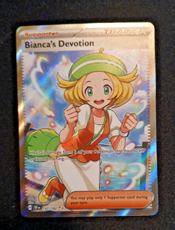 Pokemon TCG, Bianca's Devotion 197/162 Ultra Rare Temporal Forces Near Mint - Image 3