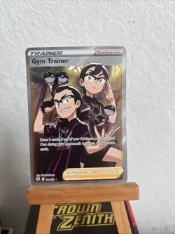 Gym Trainer 191/195 Full Art Ultra Rare Pokemon 2022 Silver Tempest TCG - Image 1