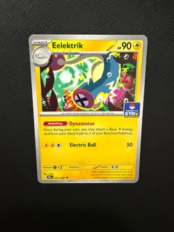 Pokemon Asia Exclusive Eelektrik Gym Promo Stamped 031/086 - Image 1