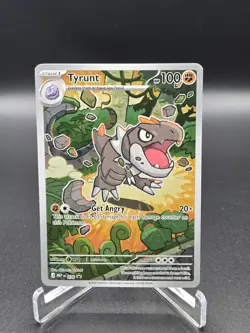 Pokemon TCG Tyrunt 070 Mega Evolutions Black Star Promo Near Mint Condition - Image 1
