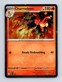 Charmeleon (Cosmos Holo) 079 Promo ME: Mega Evolution Promo Pokemon Near Mint - Image 1