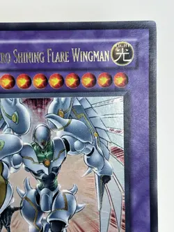 Elemental HERO Shining Flare Wingman EEN-EN036 Elemental Energy 1st Edition - Image 3